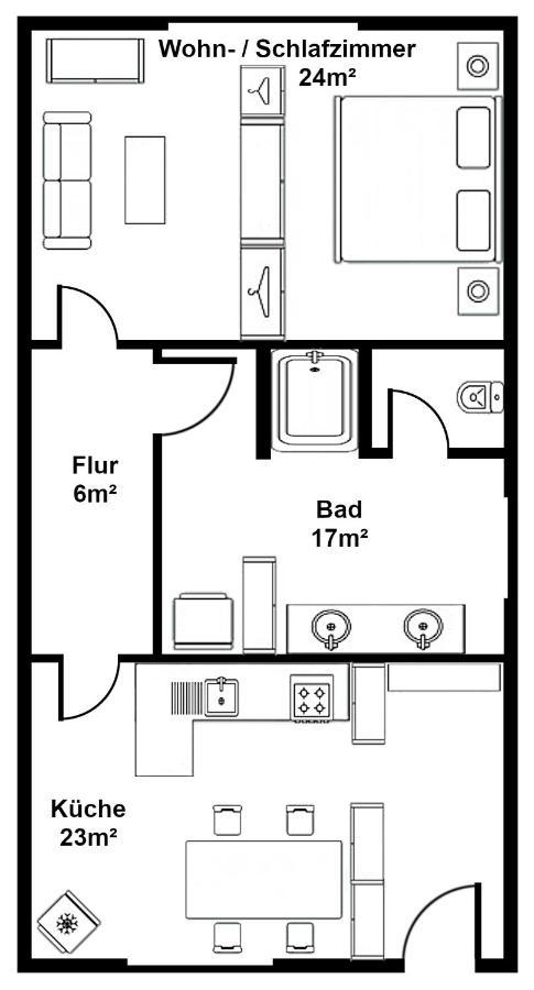 Ferienwohnung Pagel รีเดนแบร์ก ภายนอก รูปภาพ